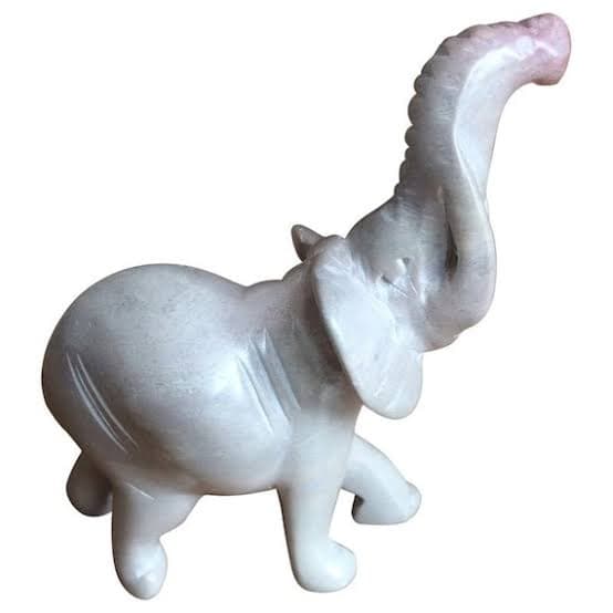 Kenyan Soapstone Elephant Sculpture 4