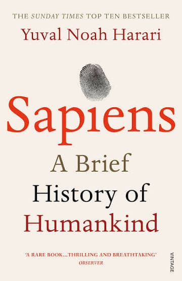 Sapiens: A Brief History of Humankind — Harari (Hardcover)