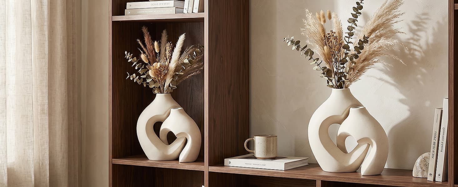 Ceramic Vase Set 2pcs 4