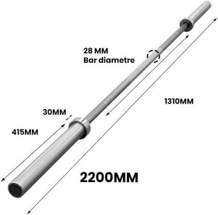 Olympic Barbell 20kg 220cm 3