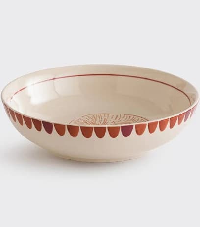 Hand-Painted Ceramic Bowl Large