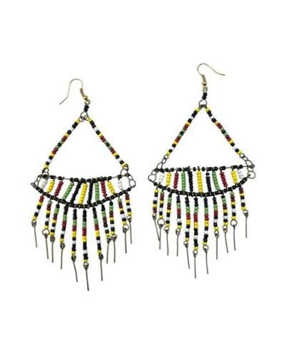 Maasai Beaded Earrings Chandelier 3