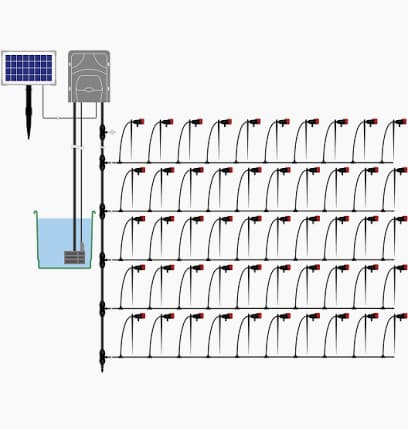 Drip Irrigation Kit 50 Plants