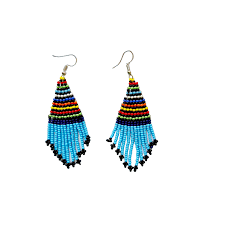 Maasai Beaded Earrings Chandelier 4
