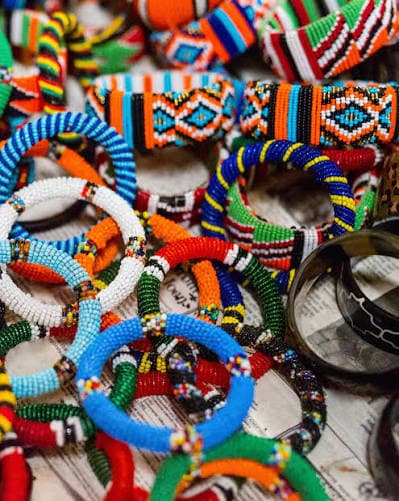 Maasai Beaded Bracelet Single