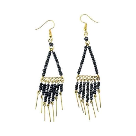 Maasai Beaded Earrings Chandelier