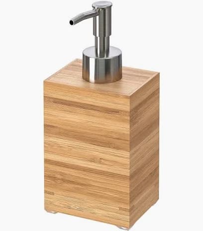 Bamboo Bathroom Accessories Set 5pcs 3